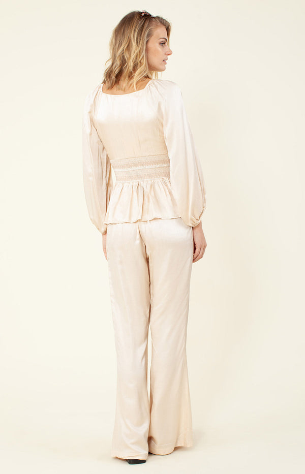 Faena Solid Silk Pant